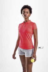 Sport-Poloshirt für Frauen performer women - weiß