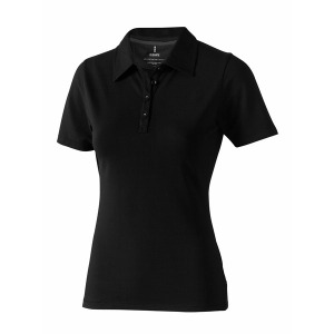 Stretch-Poloshirt mit kurzen Ärmeln, Damen Makham