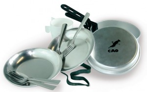  Popote alu 2 Personen "escape" Aluminium 108 mm ø 190 mm