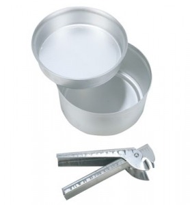 Popote alu randonnée pm Aluminium 80 mm ø 115 mm