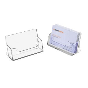 Visitenkartenhalter Theke 1 Feld 90mm breit