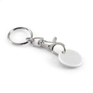 Klassischer Token-Schlüsselanhänger mit Kunststoff-Token