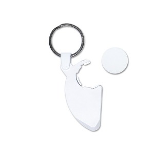 Schlüsselanhänger Münzhalter Kratzer-Spiele (Ring 25 mm)