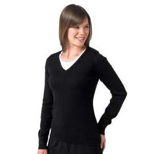 Pullover mit V-Ausschnitt Frau