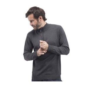 Trucker Pullover mit Reißverschluss