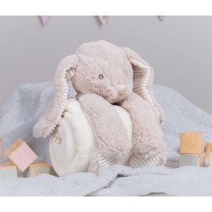 RABBIT WITH BLANKET - Plüschhase mit Decke