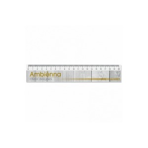 Vierfarbiges Lineal 20cm