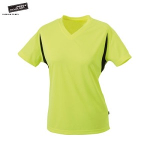 Running-T Frau neongelb