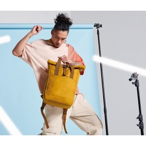 Rucksack mit Roll-up-Verschluss