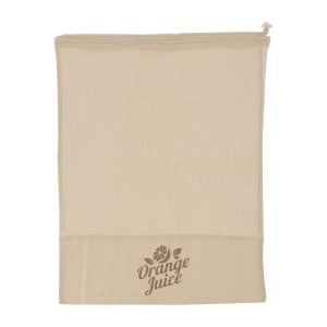 Netzbeutel aus Bio-Baumwolle (+Siebdruck TC31)