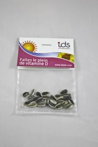 Transparente Samentüte