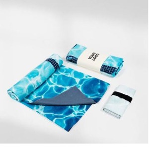 Mikrofaser-Handtuch 75x125cm quadri