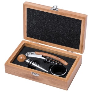 Weinset - petit coffret bois