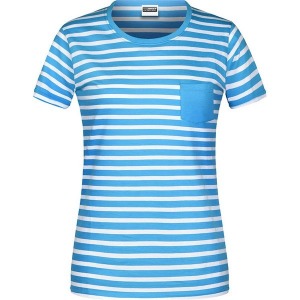 Gestreiftes Bio-T-Shirt Frau
