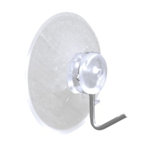 Einfacher Saugnapf 45 mm + Haken Aufhängung Metall