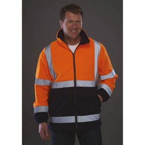 Fleecejacke mit hoher Sichtbarkeit