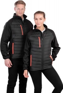 Softshelljacke black compass - Result
