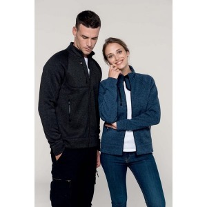 Herren Chiné-Reißverschlussjacke - Kariban