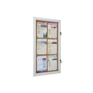 AUSSENVITRINE Visual-Displays Kork 6 x A4