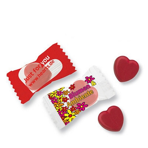 Kalfany bonbons in herzform