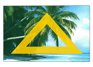 Klassische lentikularkarte 