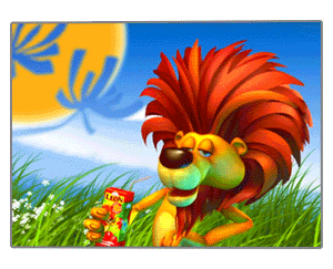 Lentikularkarte mit video