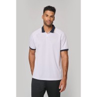 Maillot lifestyle à col polo unisexe