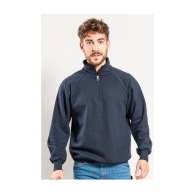 Sweatshirt mit Reißverschlusskragen Sweatshirt mit Reißverschlusskragen