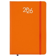 Agenda journalier 2026 avec couverture rigide en PU