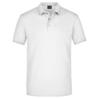 Stretch-poloshirt mit kurzen ärmeln picture