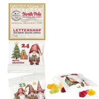 Personalisierbare Wandhalterung für den Adventskalender A. Girlande
