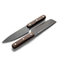 Orrefors Jernverk set de 2 couteaux, noir bois