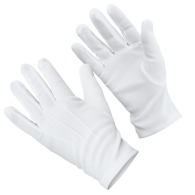 Weiße Handschuhe