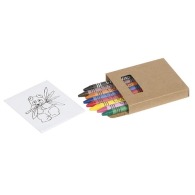 Paquet de 8 crayons à la cire