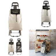 chariot shopping bistrot 2 roues, 2-fois assorti