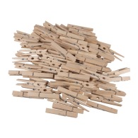 pince à linge bois, 72 mm, 100 pièces