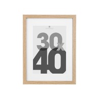 cadre photo naturel eva 30x40 dis, beige