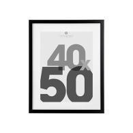 cadre photo nr eva 40x50 dis, noir