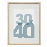 cadre photo naturel manu 30x40 dis, beige