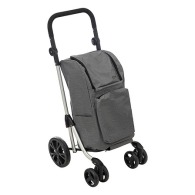 chariot 4roues, gris
