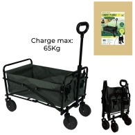 chariot pliable 72x46x92cm max 65kg
