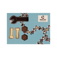 SET D'OUTILS EN CHOCOLAT