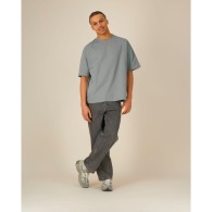 Asher - Le t-shirt unisexe épais coupe Boxy