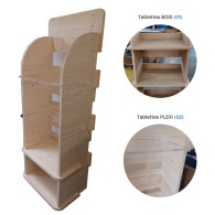 Premium Holzdisplay Premium Holzdisplay