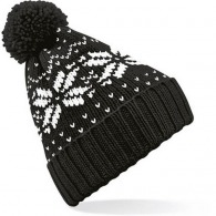 Snowstar jacquard-mütze picture
