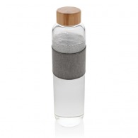 Glasflasche 75cl mit Bambusstopfen
