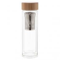 Doppelwandige glasflasche picture