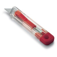 Selbsteinziehendes transparentes messer picture