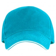 Eris - 5-panel-mütze mit kontrastierendem sandwish-schirm picture