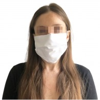 Stoffmaske mit nasenclip picture